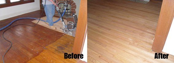 Hardwood Flooring Before And After