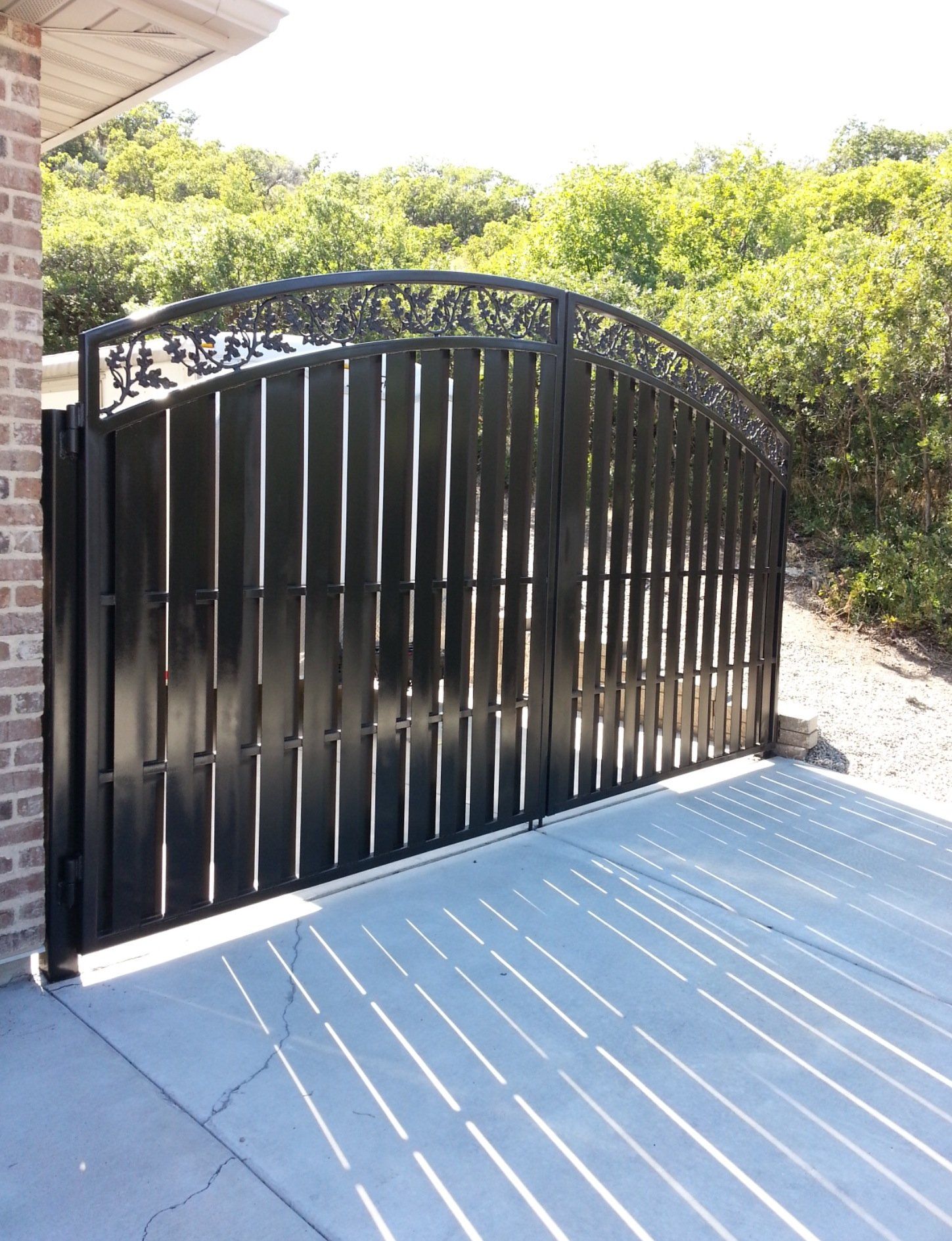 Custom metal gate
