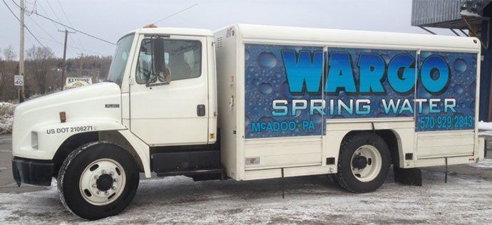 Wargo spring water truck