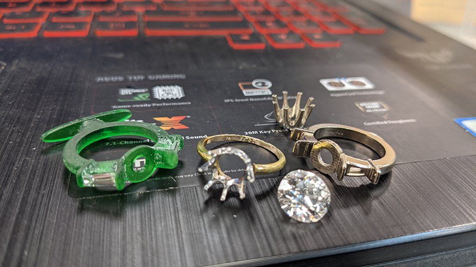 Custom ring