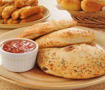 Calzone with dip