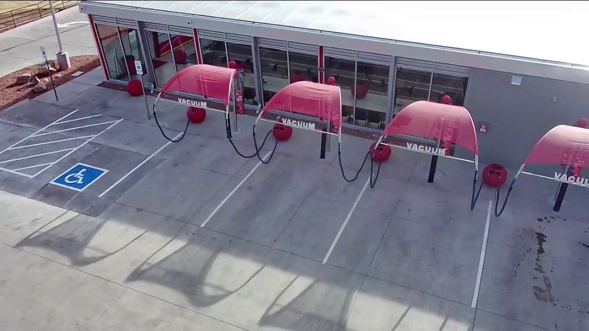 Tommy’s car wash - concrete commercial