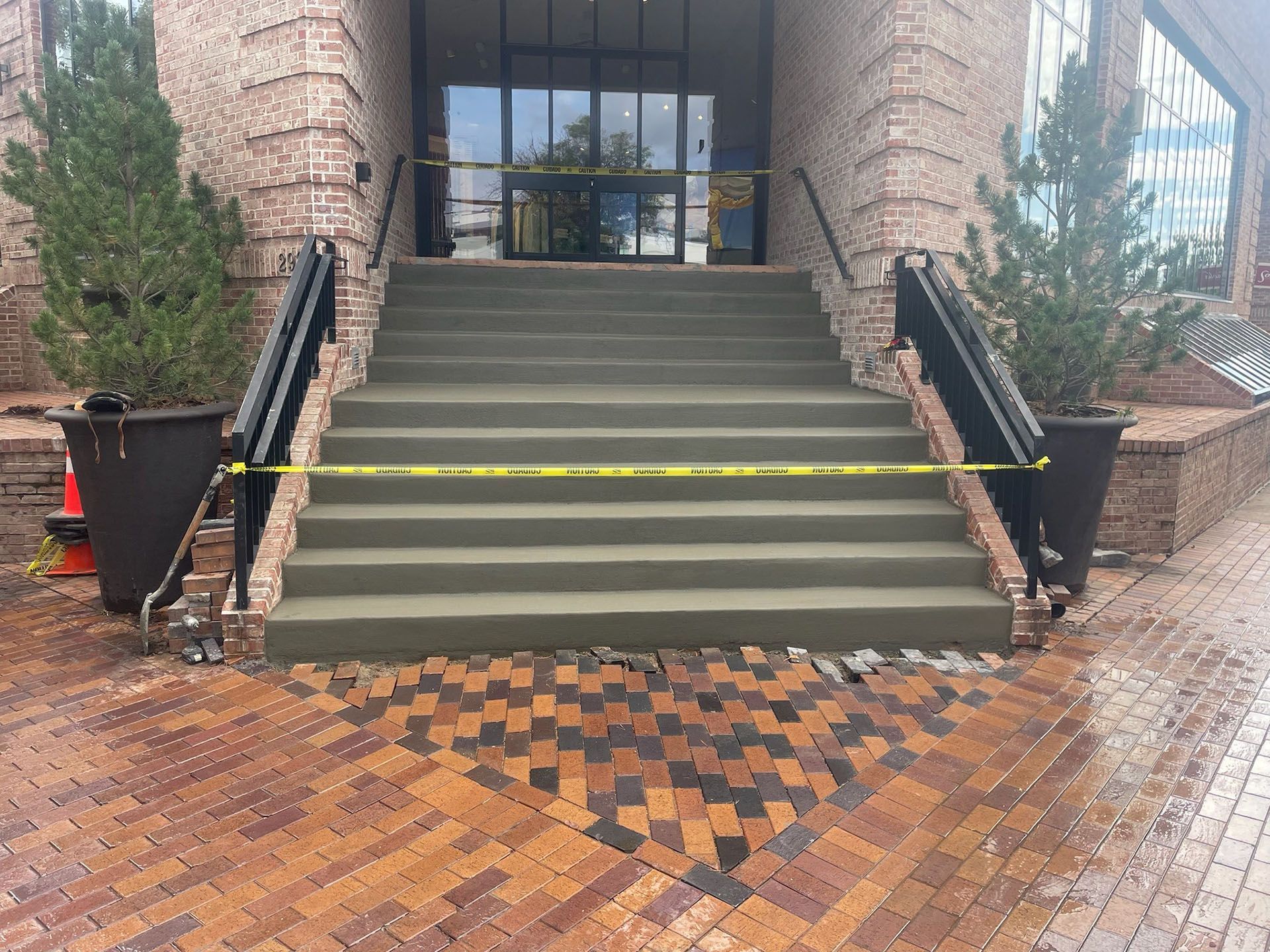 Commercial concrete service