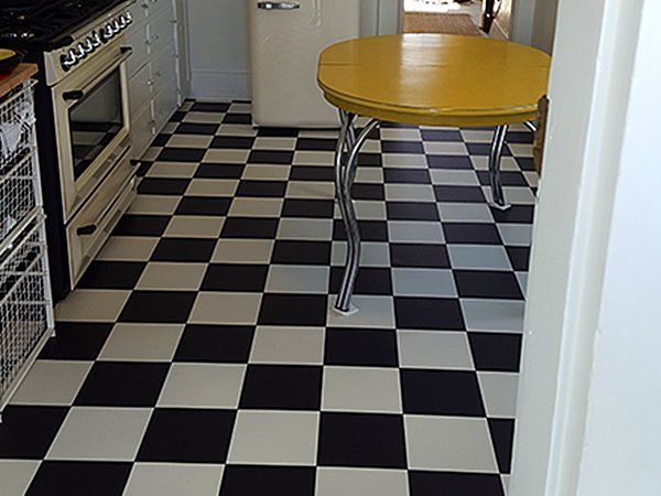 Beautiful vinyl floor