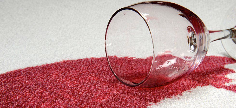 glass in carpet