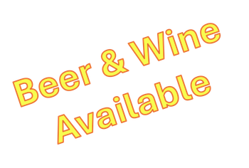 Beer & Wine Available text.