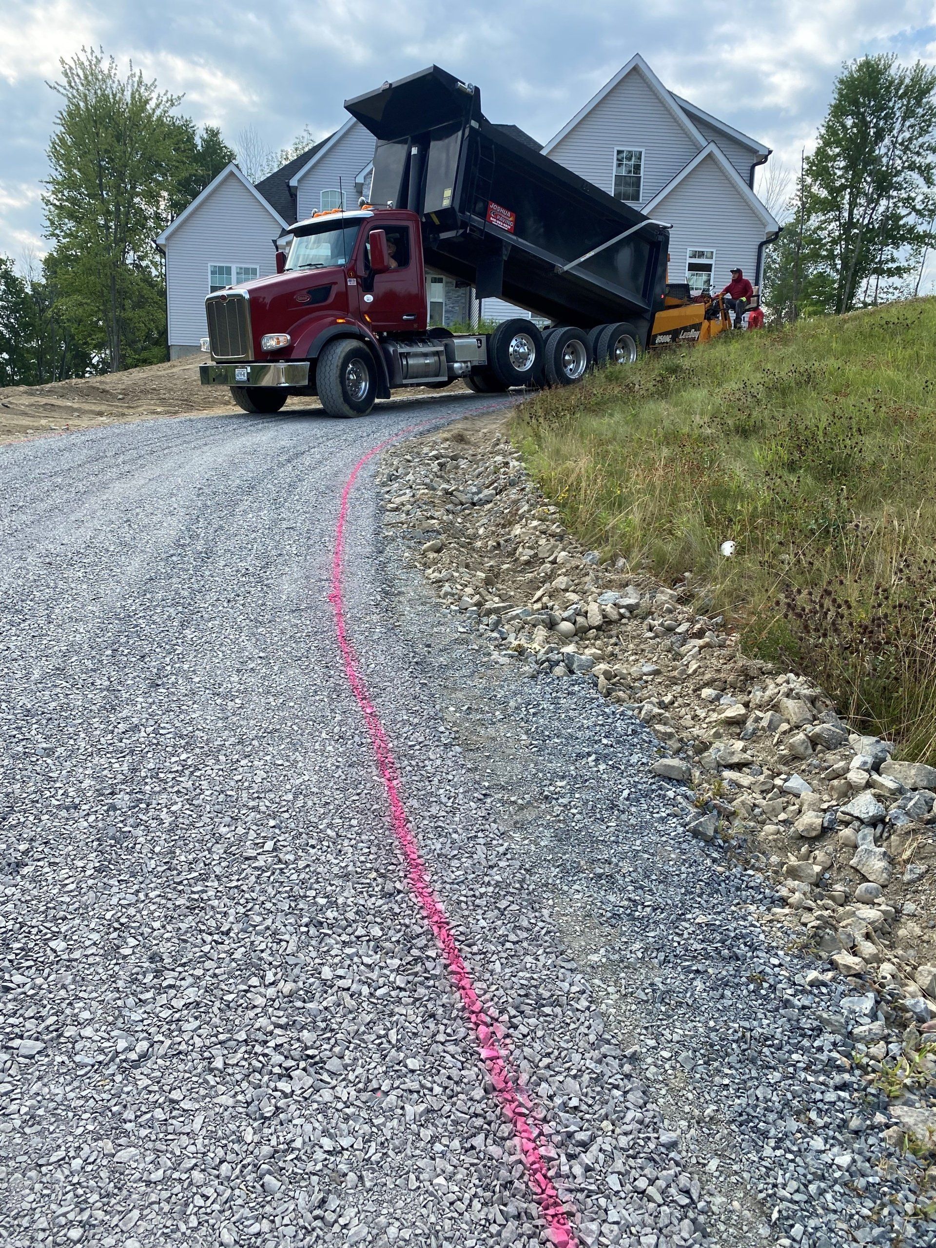 Joshua Paving Inc truck