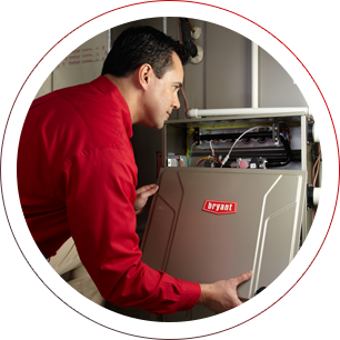 Furnace and heating pump