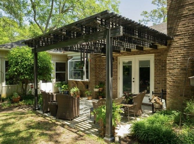 Residential patio cover.