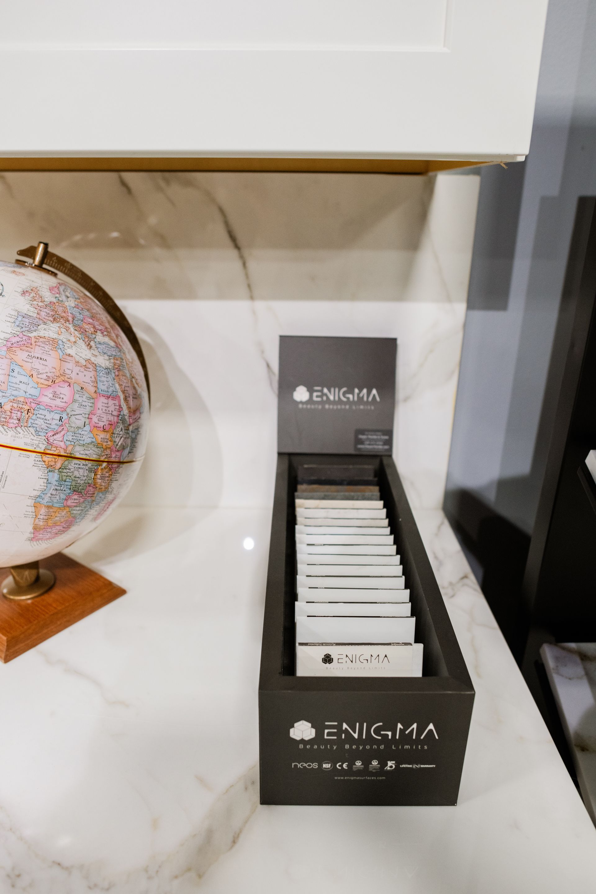 Box of ENIGMA countertop collections