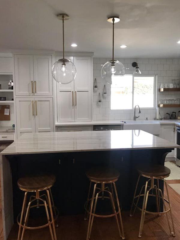 Kitchen cabinets