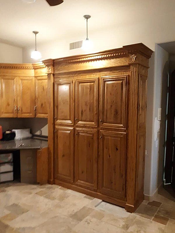 Kitchen cabinets