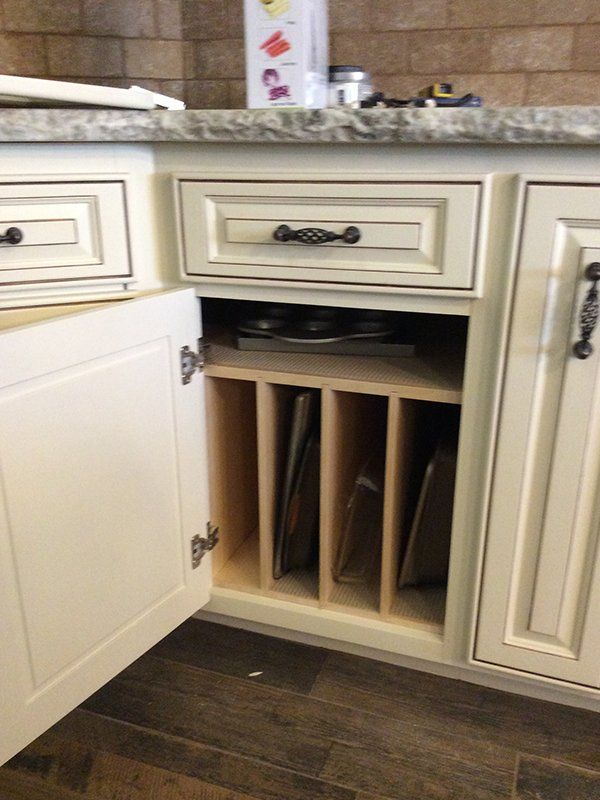 Kitchen cabinets