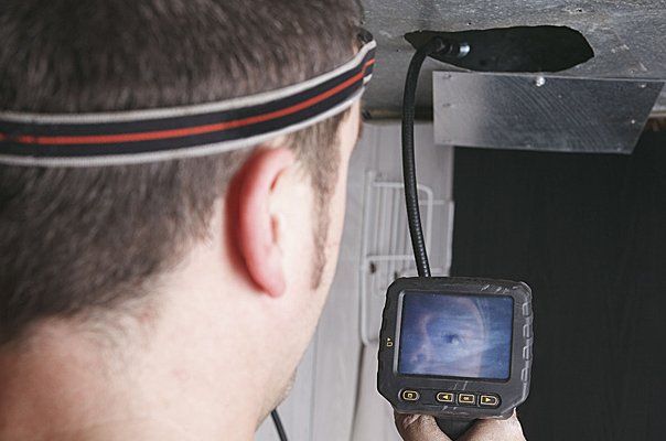 Air duct video camera inspections