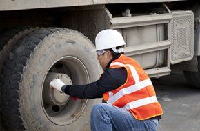 Truck tire change