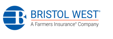 The bristol west logo is a farmers insurance company