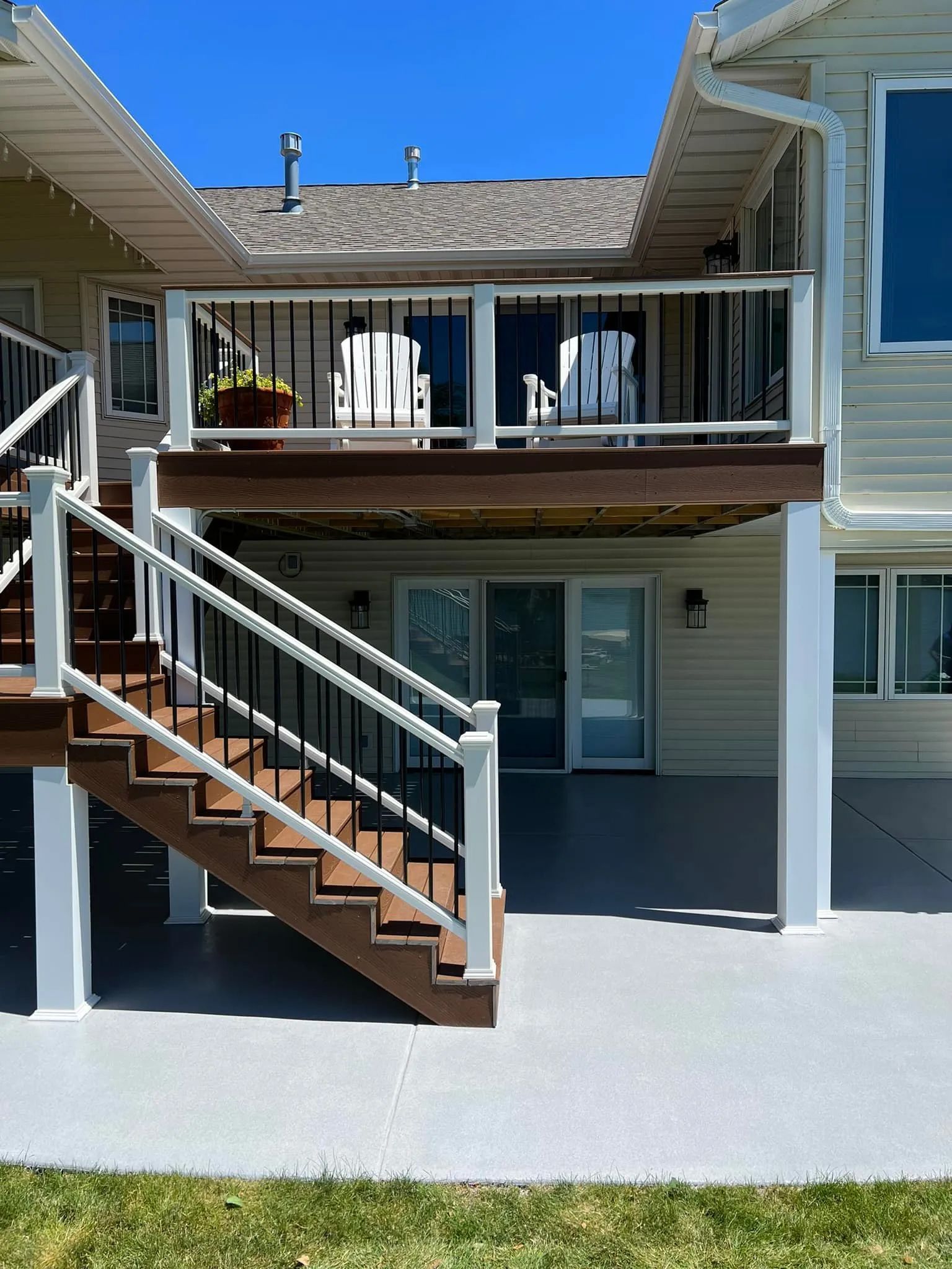 Residential concrete flooring