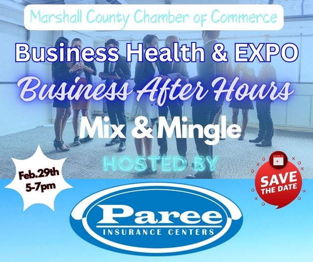 Calendar of Events | Marshall County Chamber of Commerce