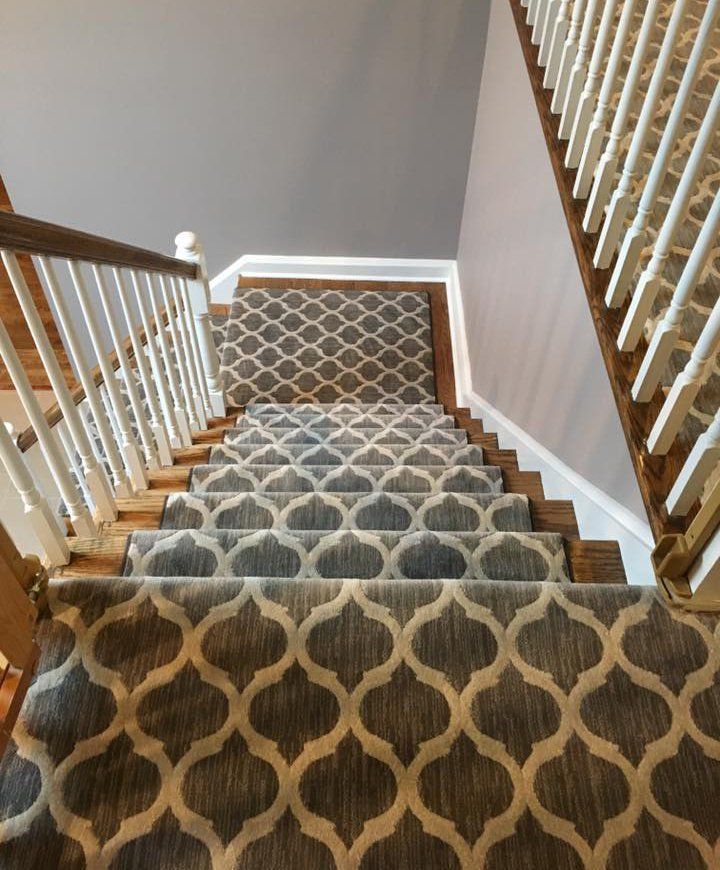 Carpet on staircase