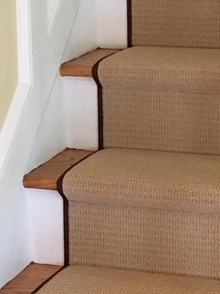 Carpet on staircase