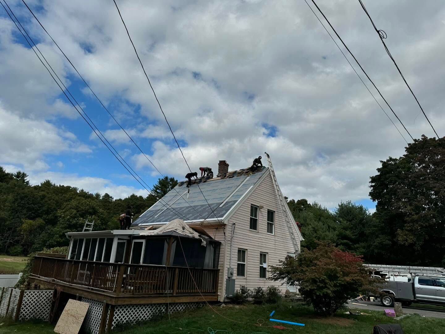 Roof Installation in Foxboro, MA