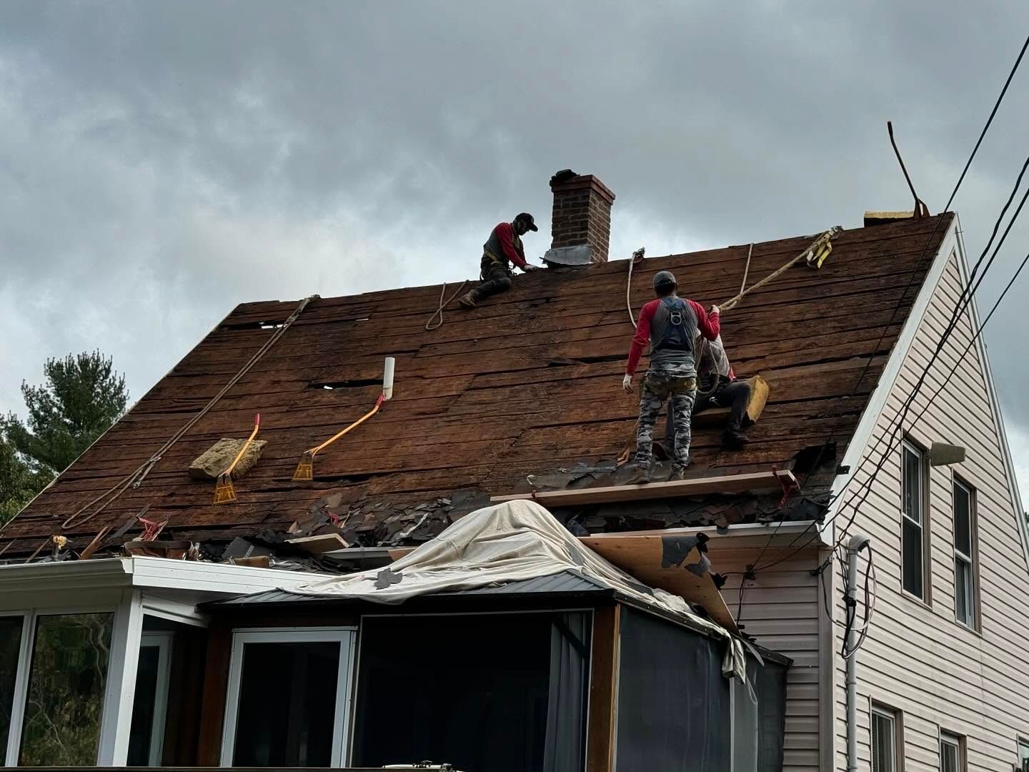 Roof Installation Project in Foxboro, MA