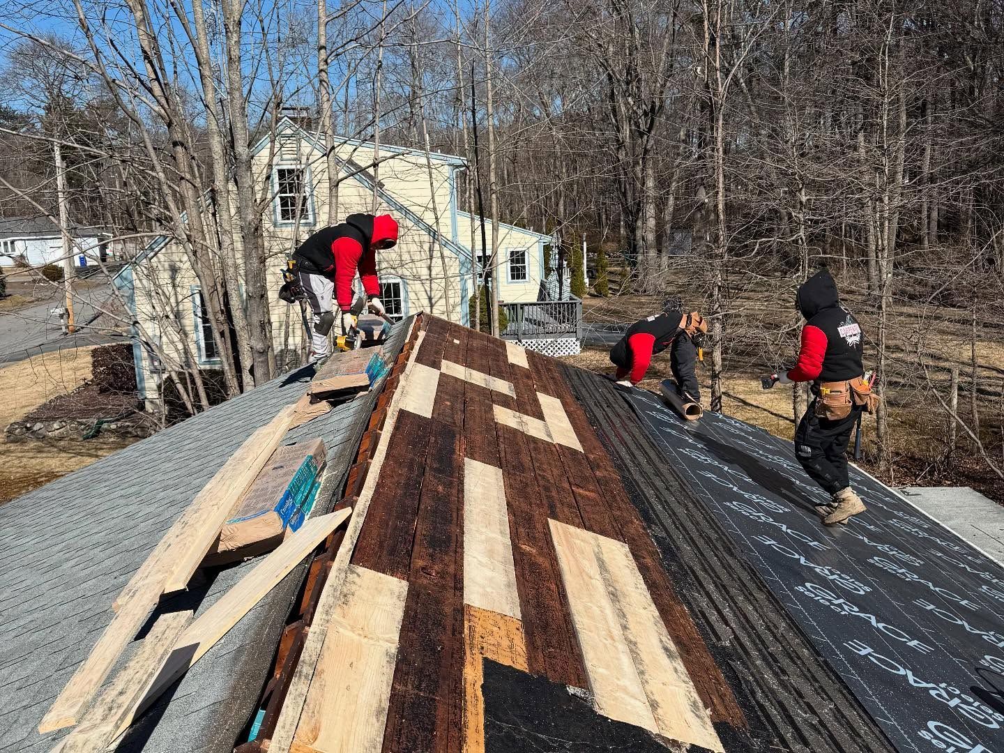 Roof Replacement in East Bridgewater, MA by Cycle Carpentry