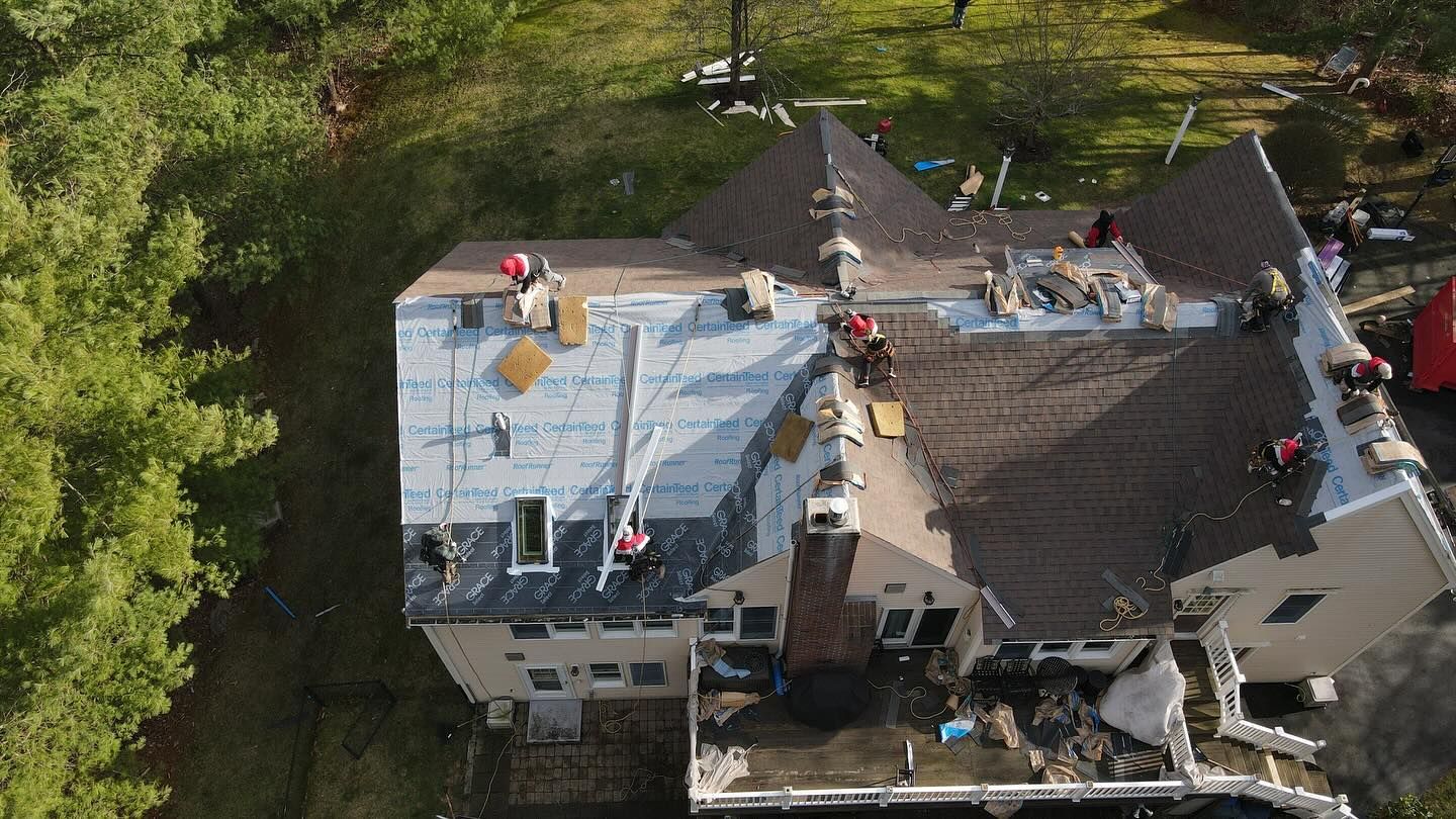 Roof replacement in Scituate, MA