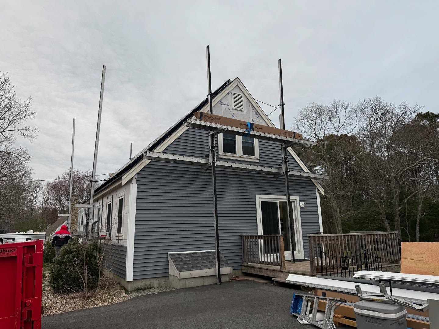 Siding Project in Falmouth, MA