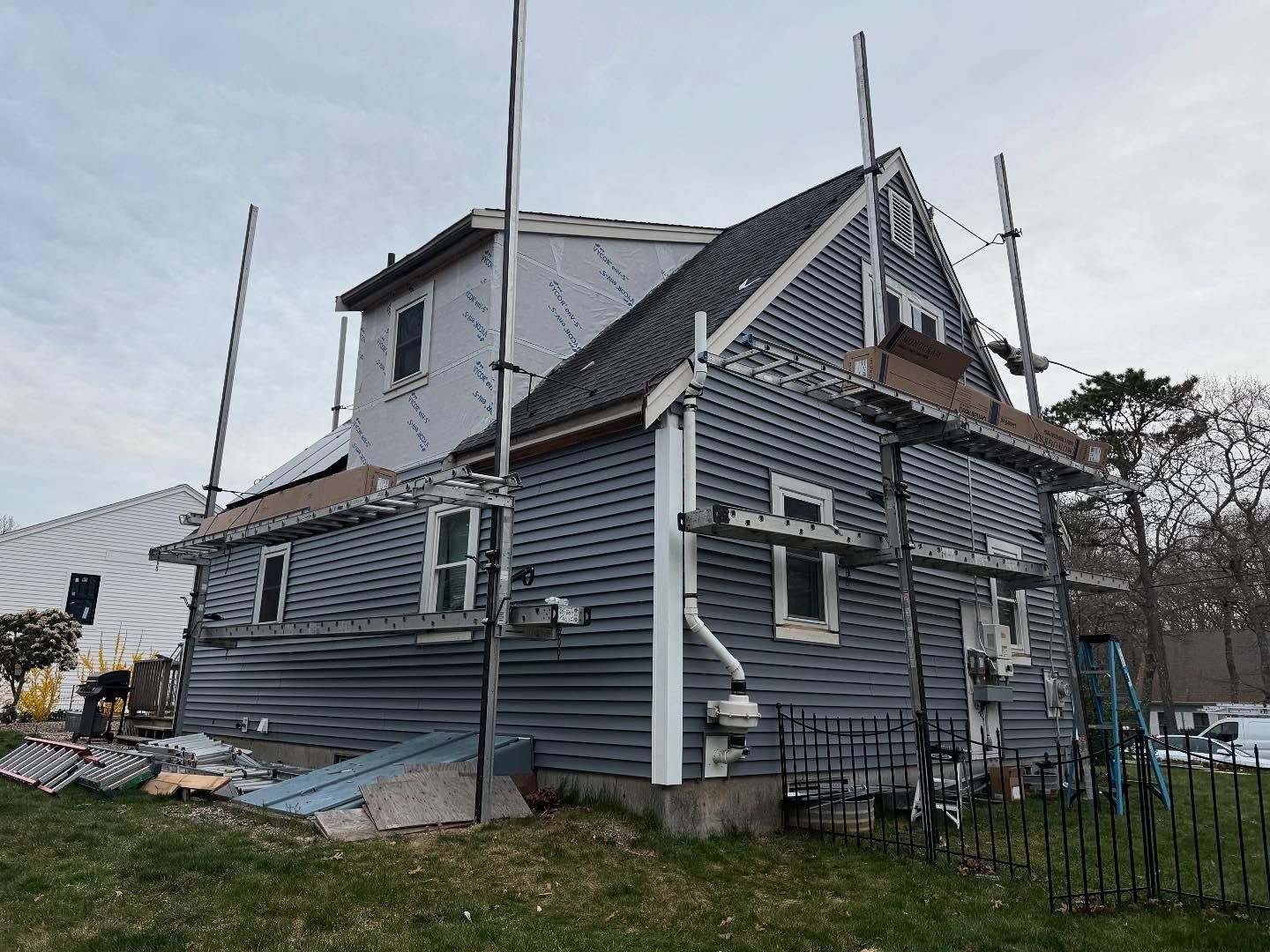 Siding Project in Falmouth, MA