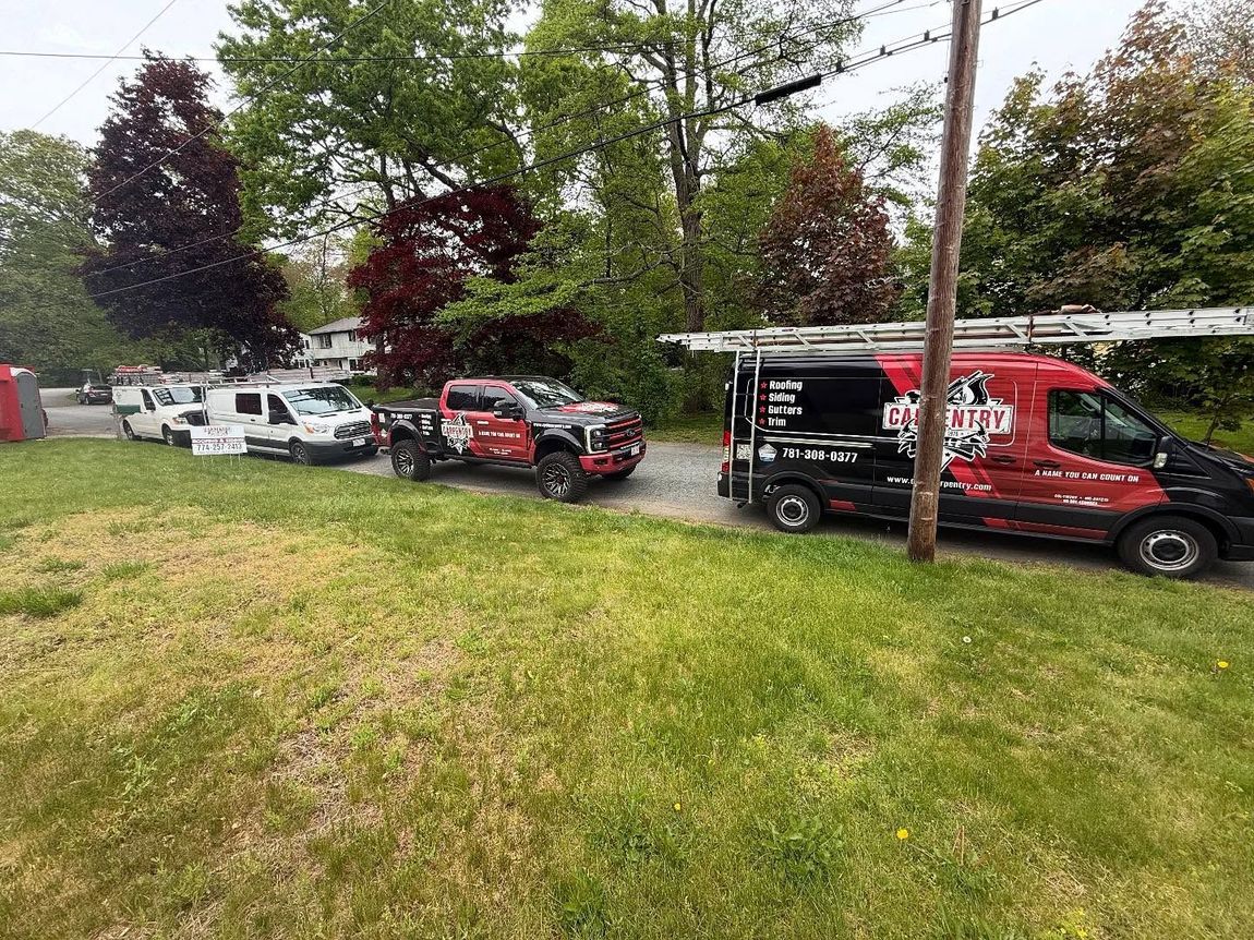Cycle Carpentry Corp Fleet of Trucks
