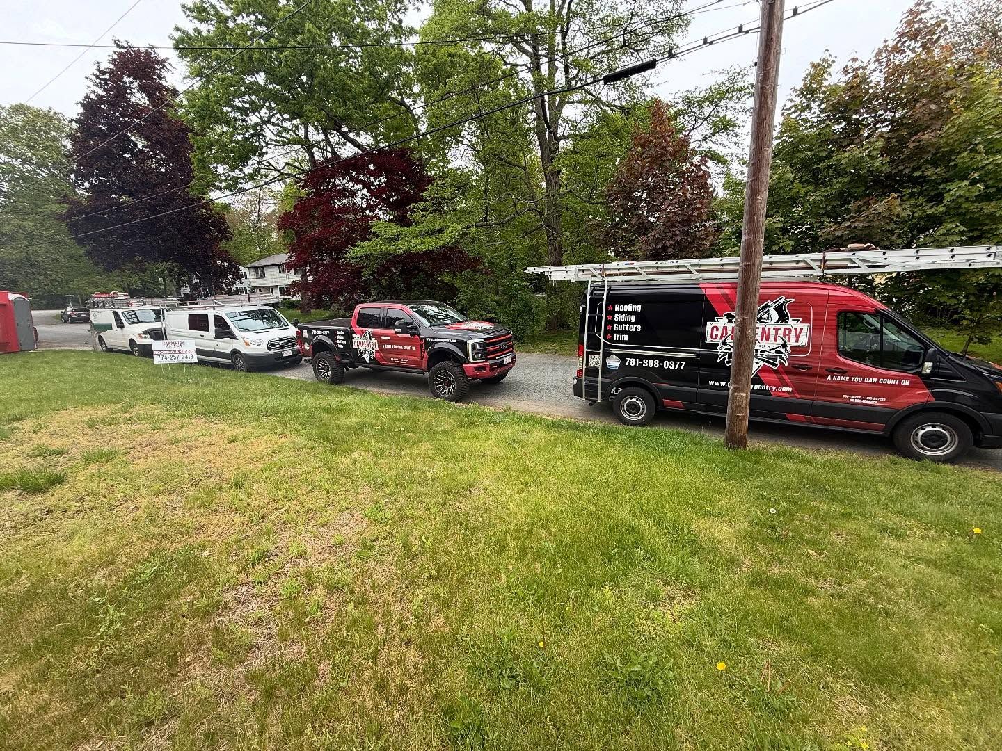 Roof Replacement Job in Holbrook, MA by Cycle Carpentry