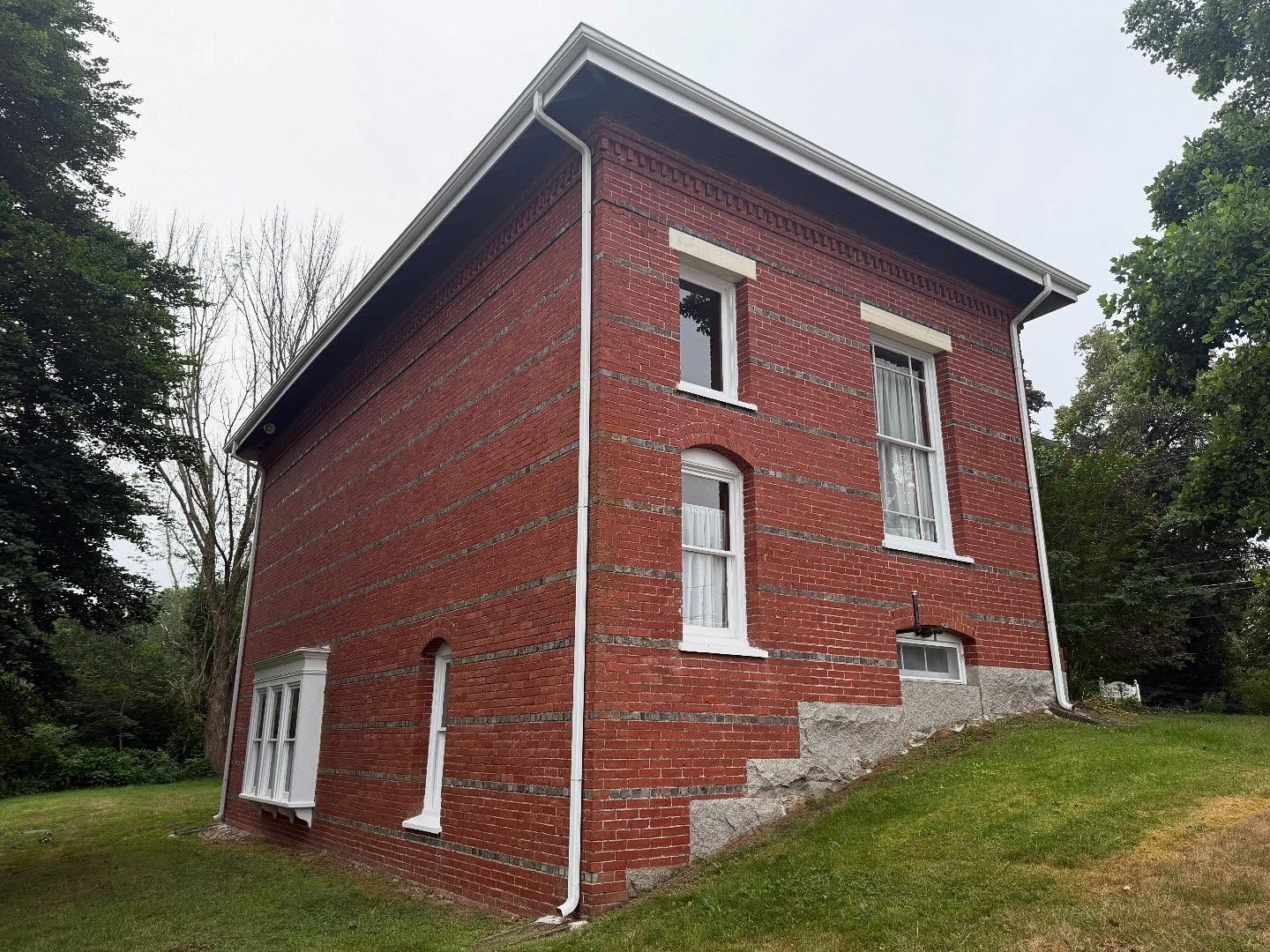 Gutter Replacement Project in West Bridgewater, MA