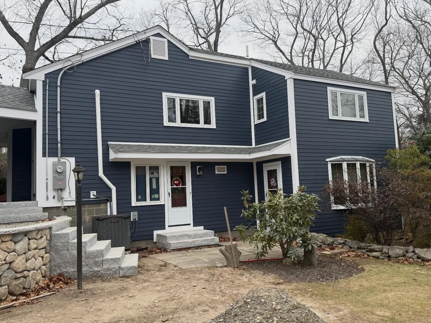 James Hardie Siding Job Abington, MA