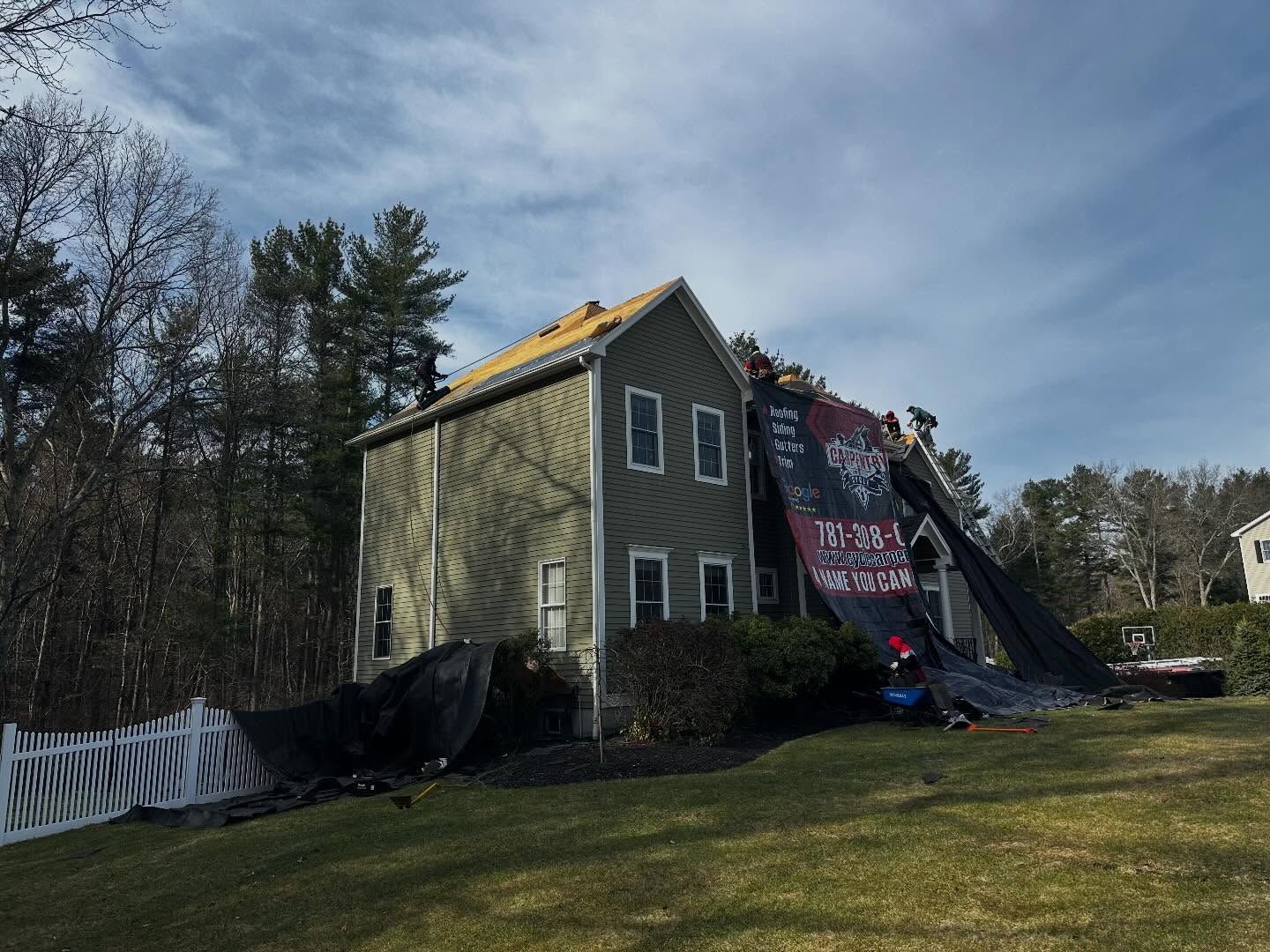 New Roof in Raynham, MA