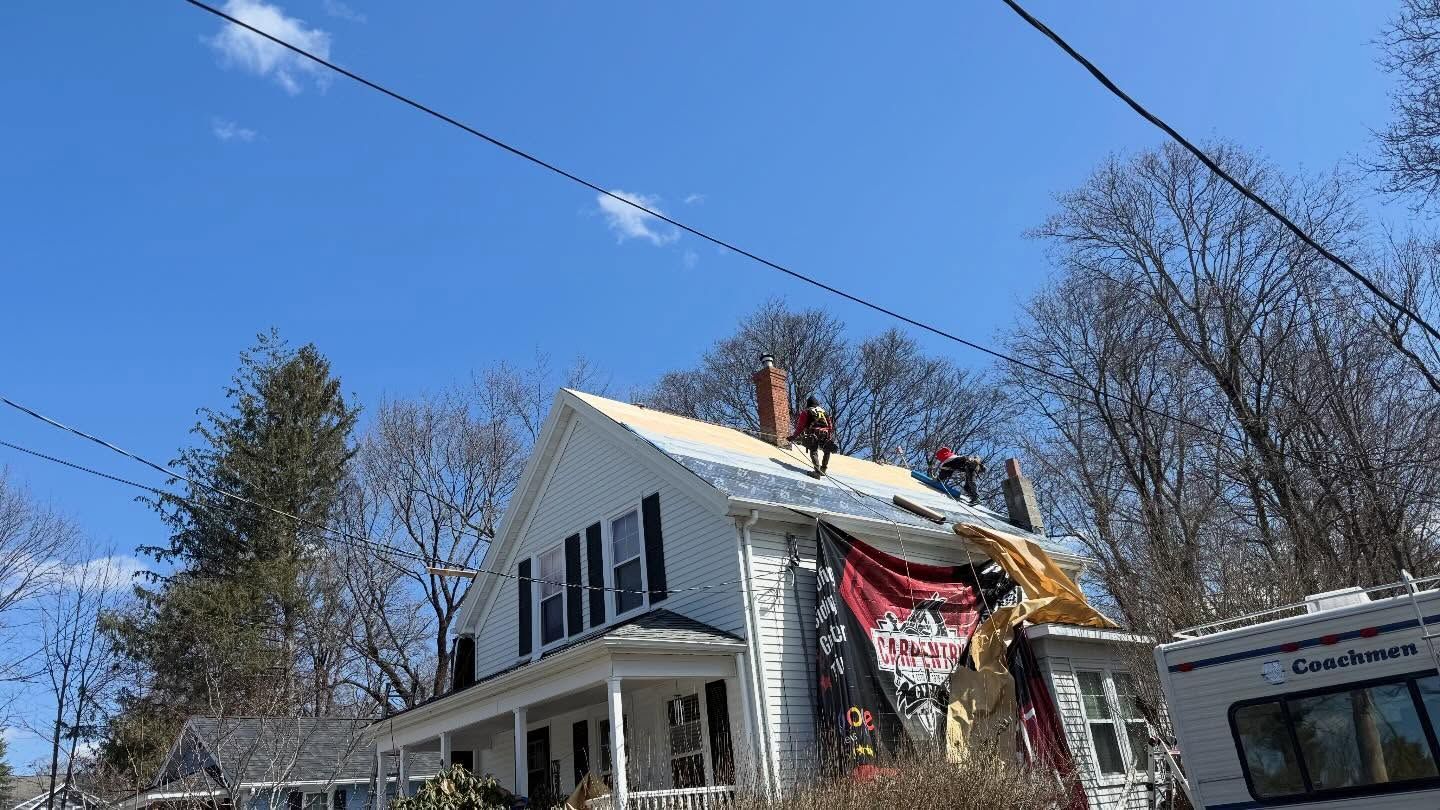 New Roof by Cycle Carpentry