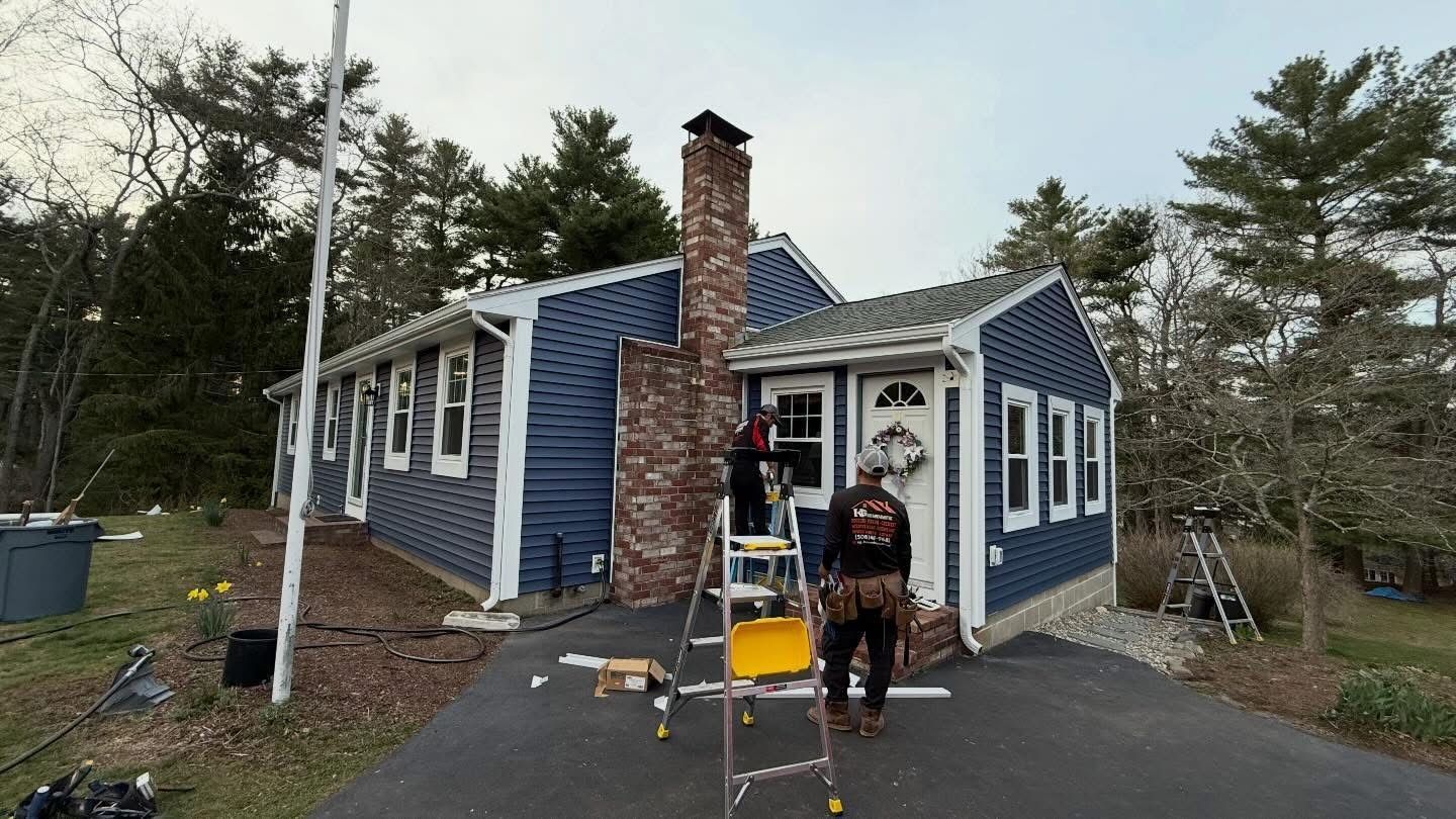 Vinyl Siding Installation by Cycle Carpentry