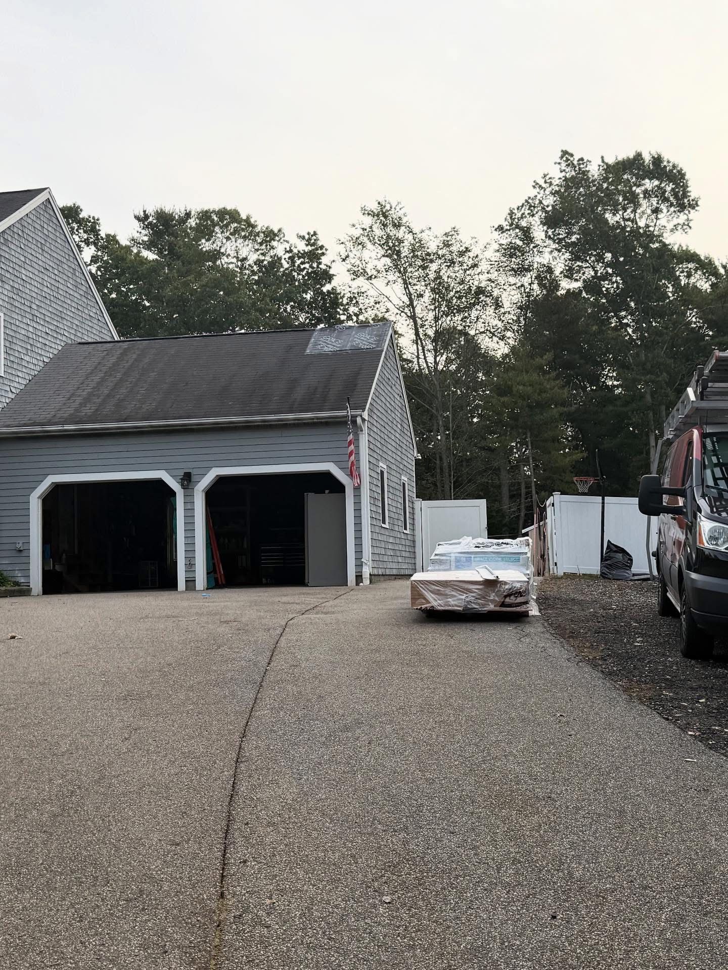 Garage Fire Rebuild Halifax, MA