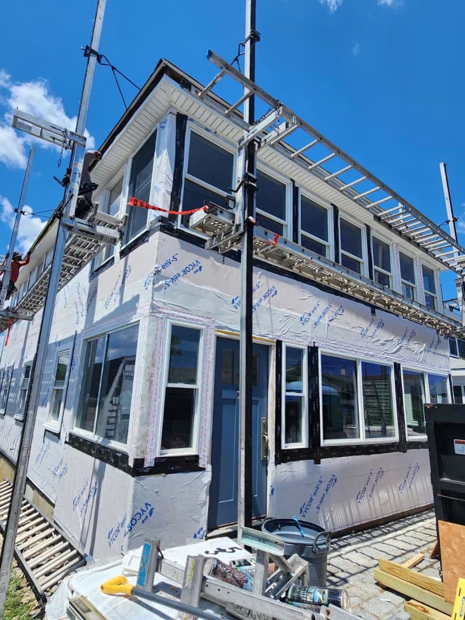 Siding Project by Cycle Carpentry