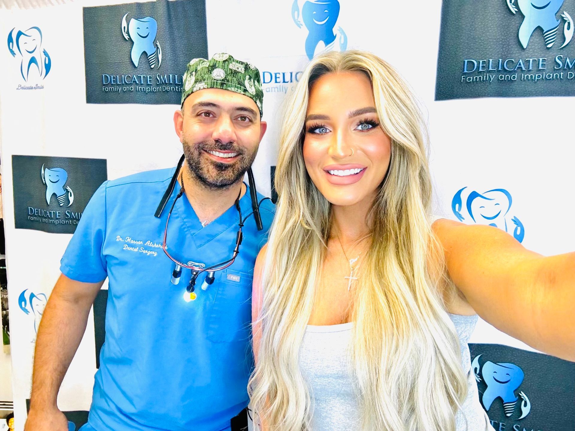 Dr. Hassan and female patient