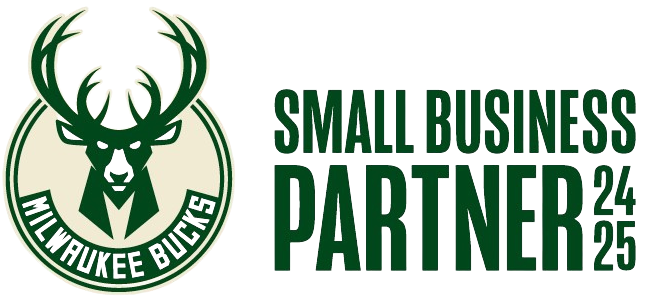 Milwaukee Bucks Small Business Partner logo