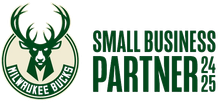 Milwaukee Bucks Small Business Partner logo