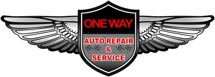 One Way Auto Repair & Service Logo