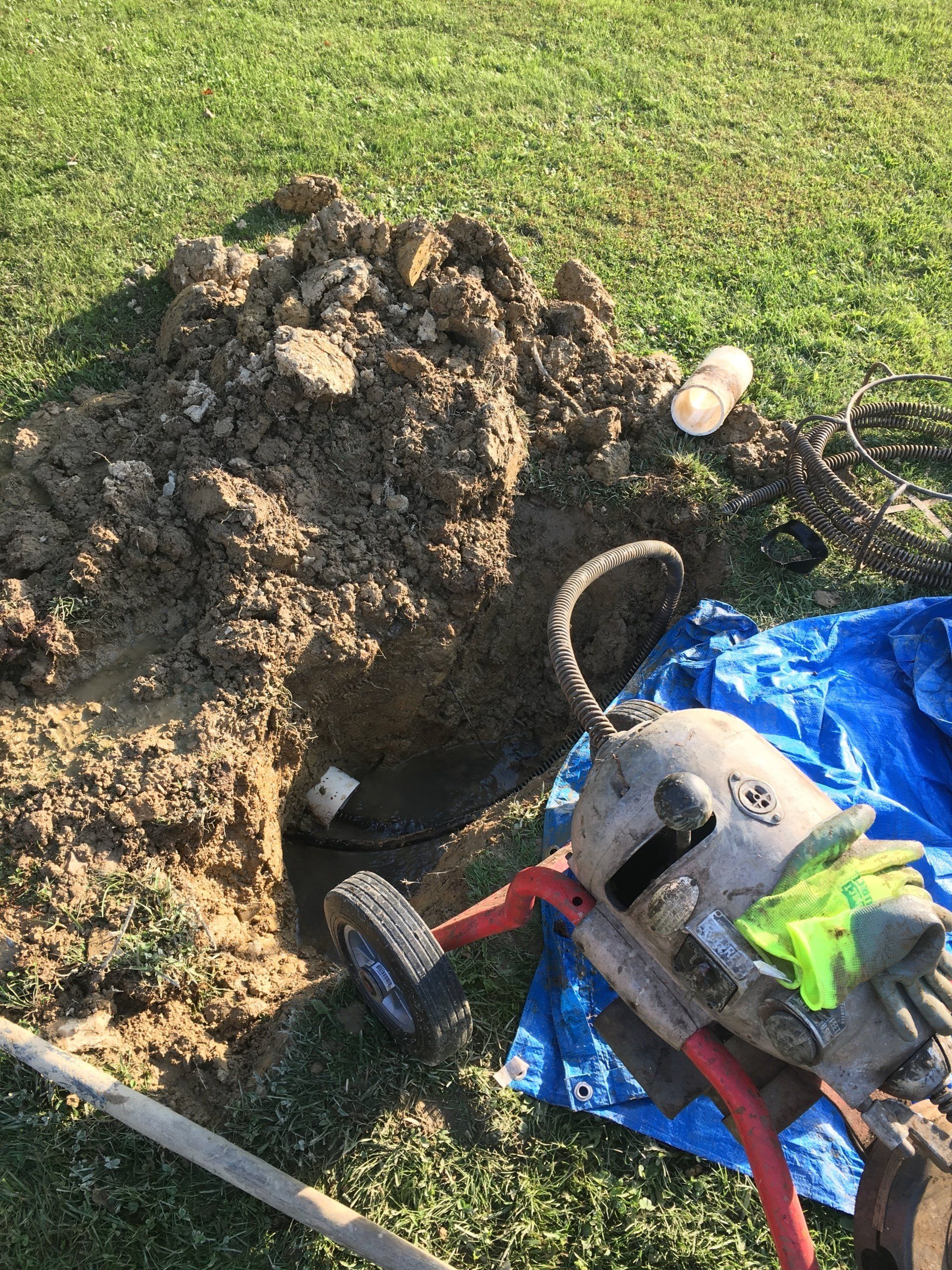 Sewer and drain repair services