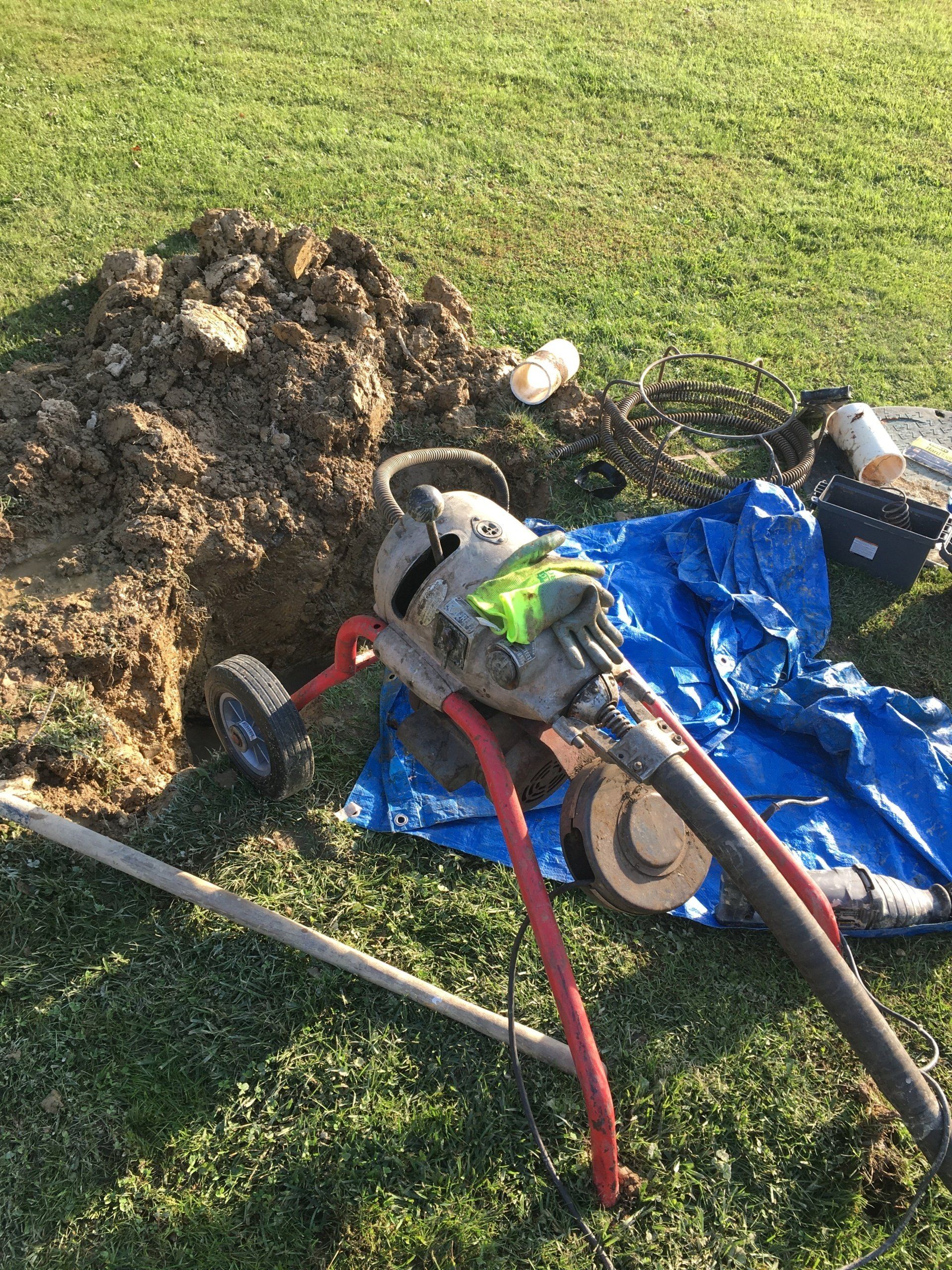 Sewer and drain repair services