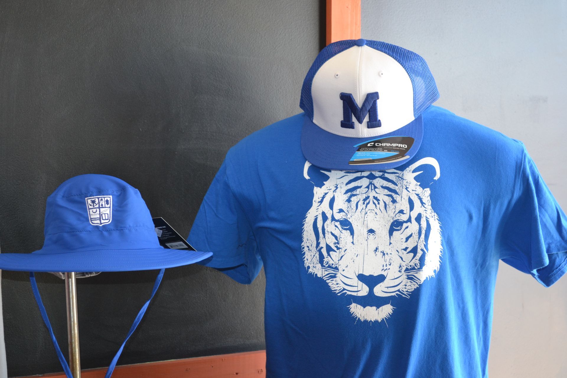 Headwear and spirit wear items