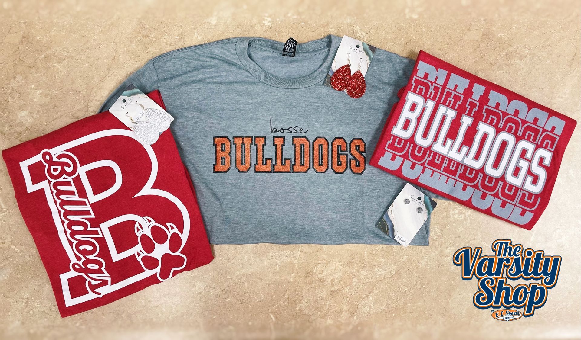 Spirit wear items