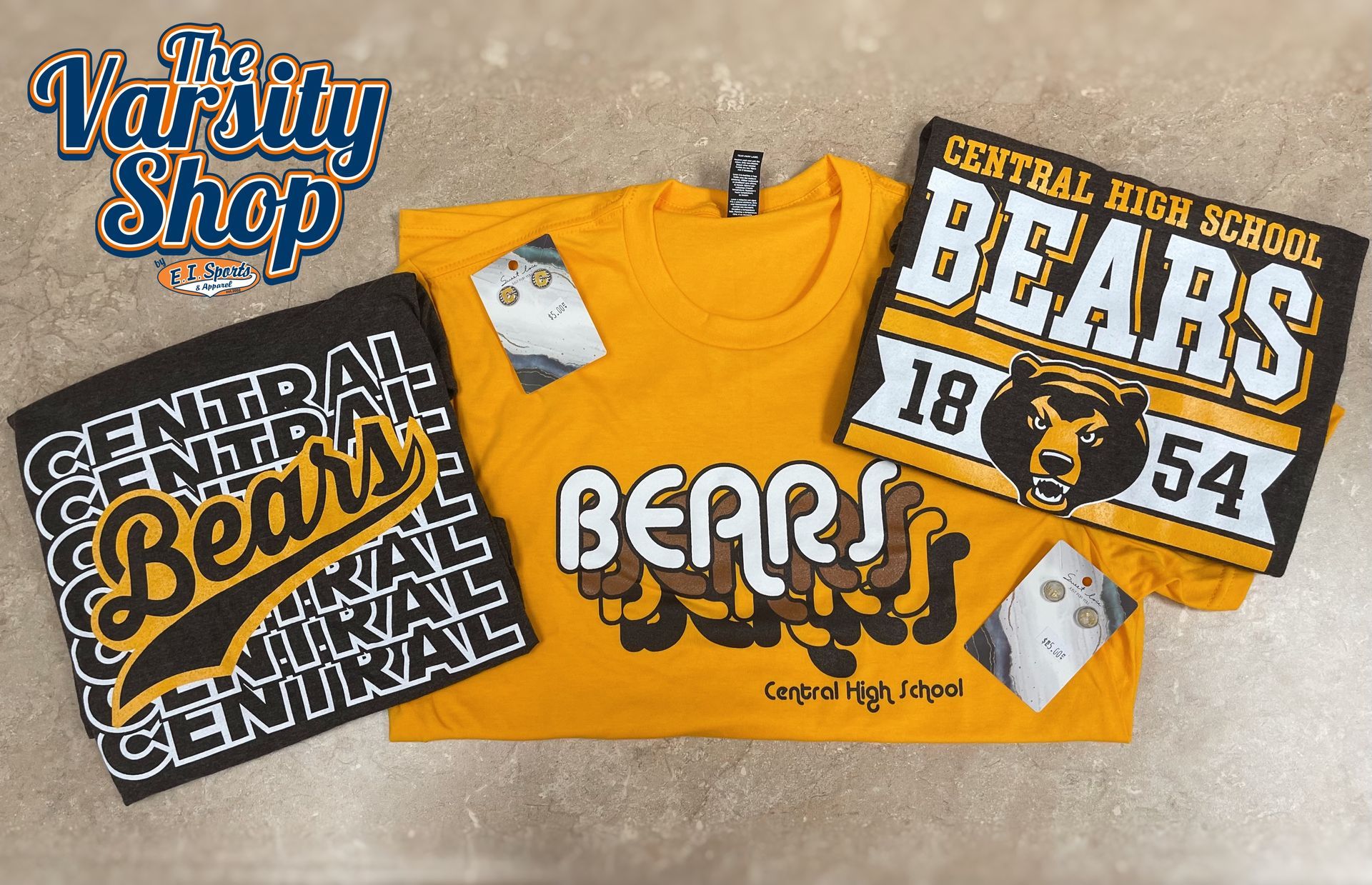 Spirit wear items