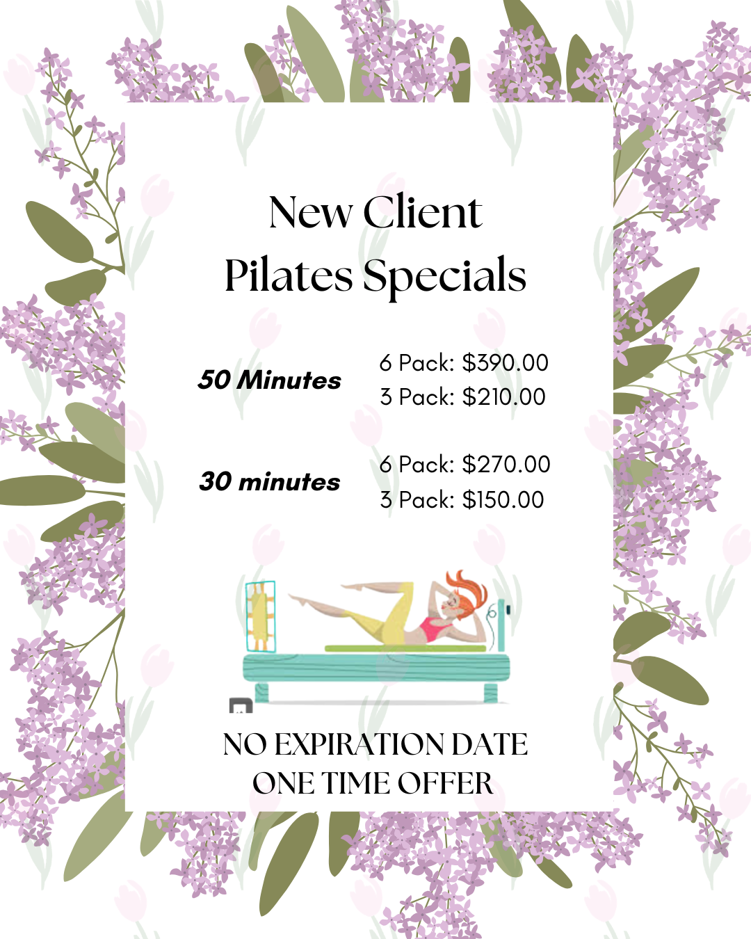 New Client Pilates Specials