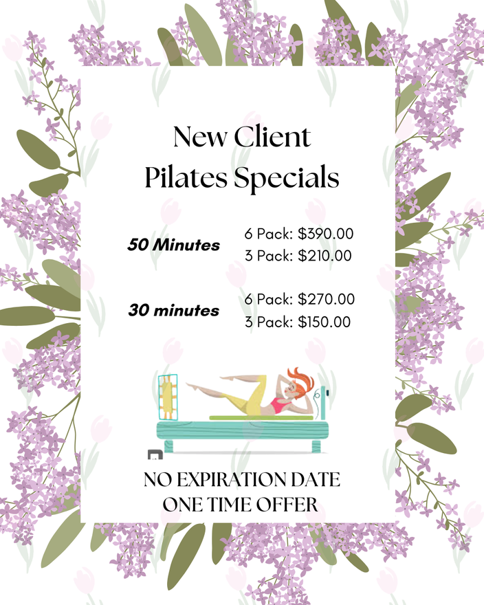 New Client Pilates Specials